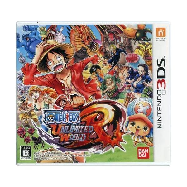 【中古】【ゆうパケット対応】ワンピース アンリミテッドワールド レッド 3DS カバーいたみ