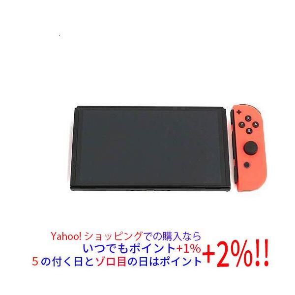 Nintendo Switch 【中古】任天堂 有機ELモデル HEG-S-KABAA ネオン 