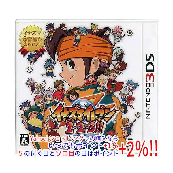 中古】イナズマイレブン1・2・3！！円堂守伝説 3DS 説明書なし