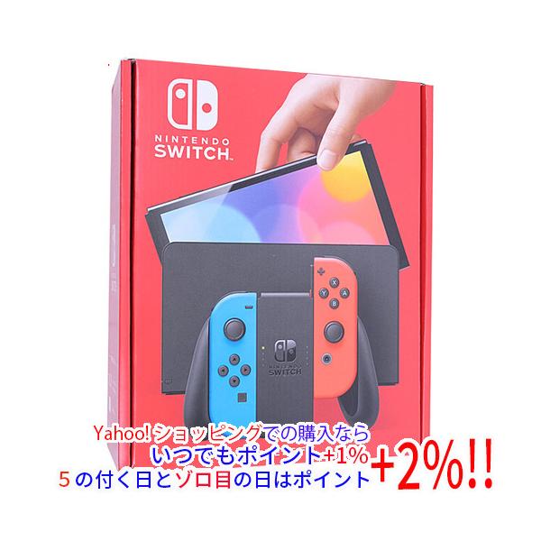 Nintendo Switch 【中古】任天堂 有機ELモデル HEG-S-KABAA ネオン