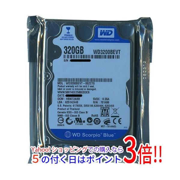WesternDigital HDD 2.5inch WD3200BEVT 320GB 9.5mm :20345948:エクセラープラス - 通販 - Yahoo!ショッピング WesternDigital HDD 2.5inch WD3200BEVT 320GB 9.5mm :20345948:エクセラープラス - 通販 - Yahoo!ショッピング