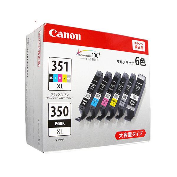 Canon BCI-351XL+BCI-350XL9個まとめ売り キヤノン（Canon） 爆買CANON インクタンク BCI-351XL+350XL/6MP