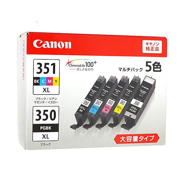 爆買CANON インクタンク BCI-351XL+350XL/5MP