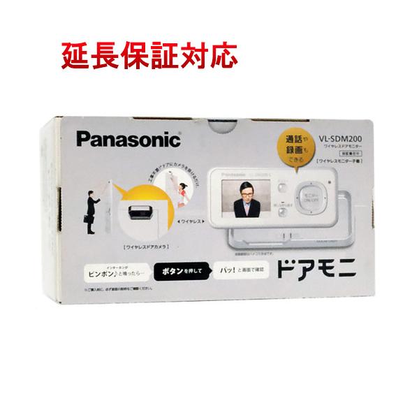 Panasonic - 【新品(開封のみ・箱きず・やぶれ)】 Panasonic　ワイヤレスドアモニター VL-SDM200-S Panasonic 【新品(開封のみ・箱きず・やぶれ)】 ワイヤレスドア