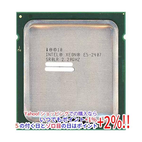 【商品名：】Xeon E5-2407 2.2GHz 10M LGA1356 SR0LR　／　【商品状態：】動作確認済みの中古品です。／ ／ ※中古品ですので、傷、汚れ等ある場合がございます。／ ご理解の上、ご検討お願いします。　／　【検索用...