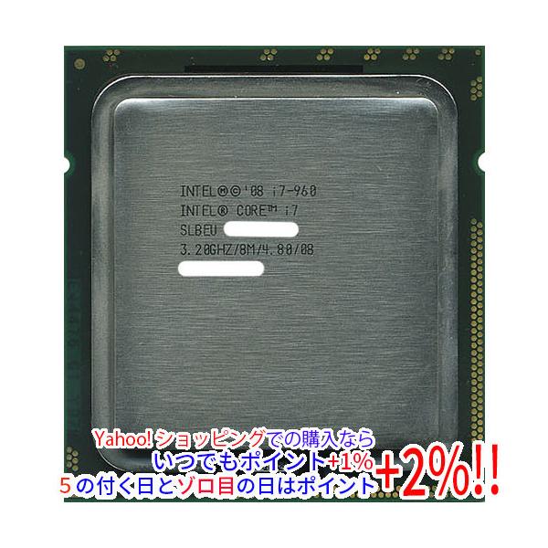 【商品名：】Core i7 960 3.2GHz QPI 4.8GT/s LGA1366 SLBEU　／　【商品状態：】動作確認済みの中古品です。　／　【検索用キーワード：】≪intel インテル Bloomfield ブルームフィールド ...