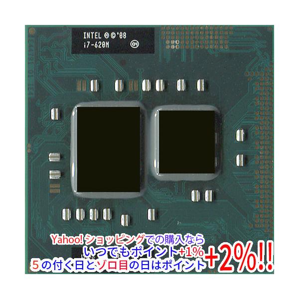 【商品名：】Core i7 Mobile I7-620M 2.6GHz PGA988 SLBPD　／　【商品状態：】動作確認済の中古品です。　／　【検索用キーワード：】≪intel インテル CPU≫ Core i7 Mobile I7-6...