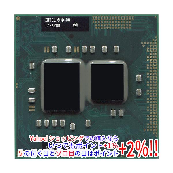 【商品名：】Core i7 Mobile I7-620M 2.6GHz PGA988 SLBTQ　／　【商品状態：】動作確認済の中古品です。　／　【検索用キーワード：】≪intel インテル CPU≫ Core i7 Mobile I7-6...