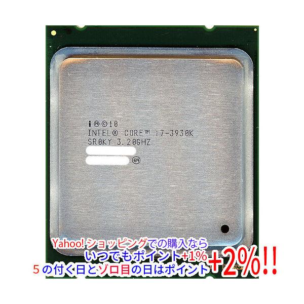 【商品名：】Core i7 3930K 3.2GHz LGA2011 SR0KY　／　【商品状態：】動作確認済みの中古品です。／ ※中古品ですので、傷、汚れ等ある場合がございます。　／　【検索用キーワード：】≪intel インテル CPU ...