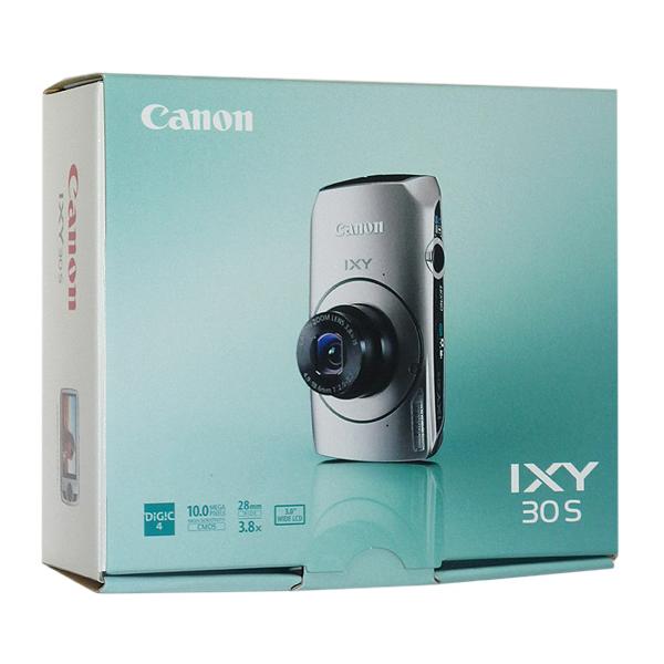 中古】Canon デジタルカメラ IXY 30S シルバー 1000万画素 元箱あり 