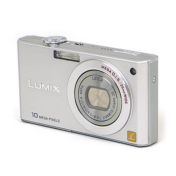 【中古】Panasonic LUMIX DMC-FX35-S シルバー/1010万画素 [管理:303099623]