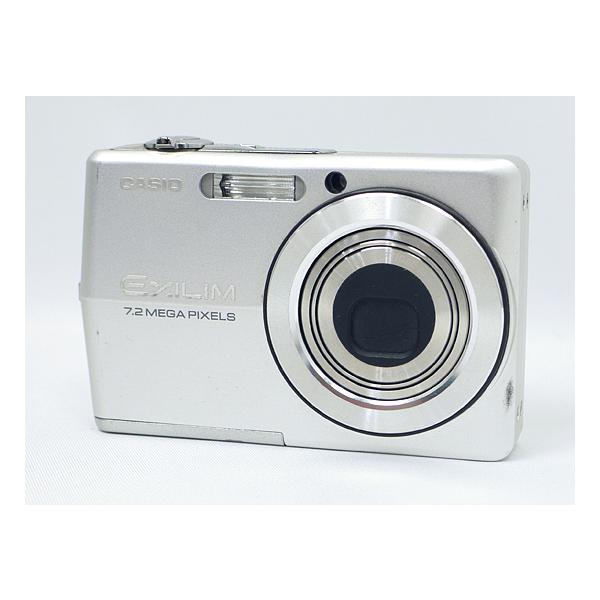 EXILIM ZOOM 【中古】CASIO製 EX-Z700 シルバー 720万画素 [管理