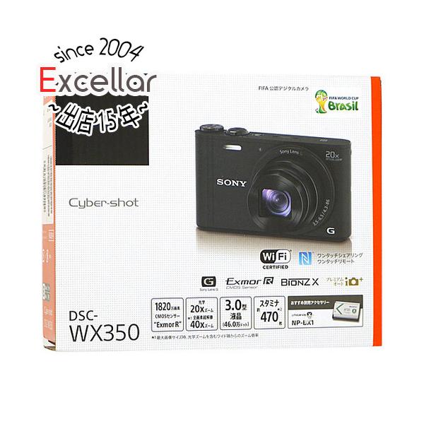 【中古】SONY製 Cyber-shot DSC-WX350 ブラック/1820万画素 元箱あり [...