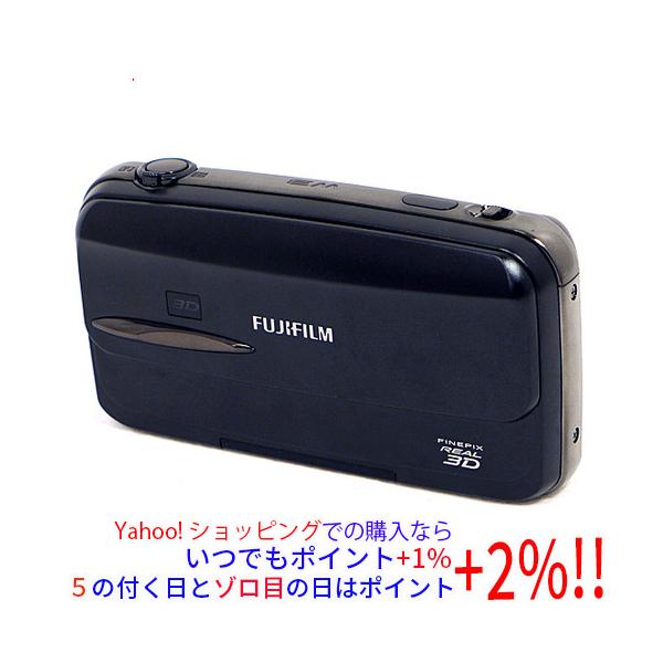 FinePix Fシリーズ 【中古】FUJIFILM製 REAL 3D W3 ブラック/1000万
