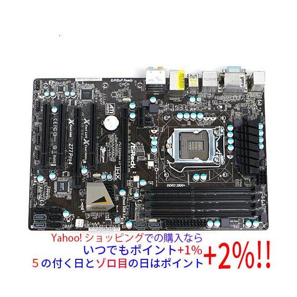 ASRock（アスロック） 【中古】ASRock製 ATXマザーボード Z77 Pro4