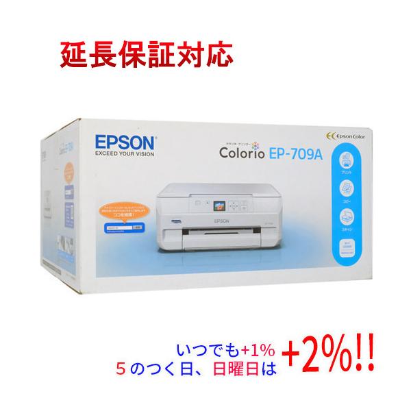 【新品(開封のみ・箱きず・やぶれ)】 EPSON製 マルチフォトカラリオ EP-709A 複合機【いつでも+1％！5のつく日と日曜日は+2%！】　爆買