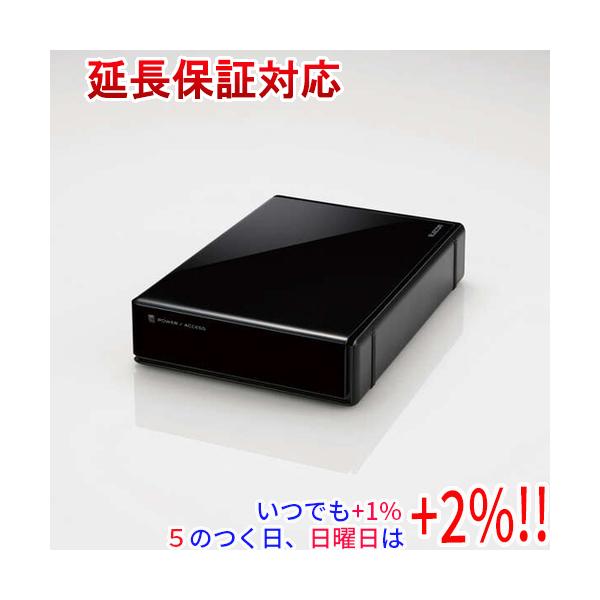 ELECOM（エレコム） 外付ハードディスク ELD-QEN2080UBK ブラック 8TB