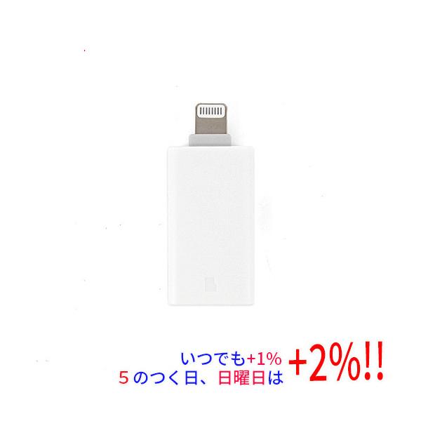 ELECOM エレコム カードリーダー MR-LD102WH Lightning/microUSB 8in1 ホワイト
