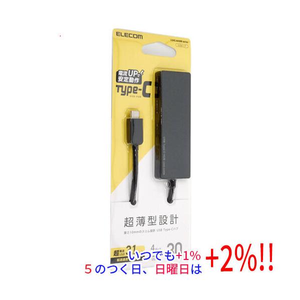 ELECOM（エレコム） エレコム製 USB Type-C接続4ポートUSB3.1ハブ U3HC