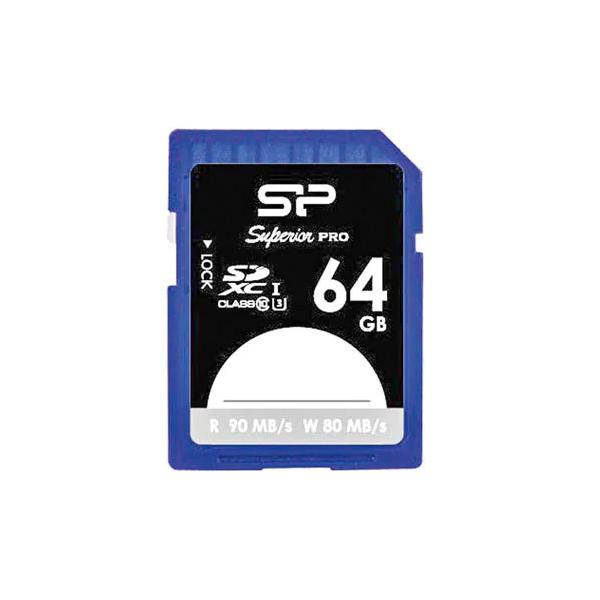 SiliconPower SDXCメモリーカード 64GB SPJ064GSDSU3 :1000020125:エクセラー - 通販 -  Yahoo!ショッピング