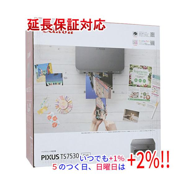 他サイト： Canon製 インクジェット複合機 PIXUS TS7530 ブラックの商品画像