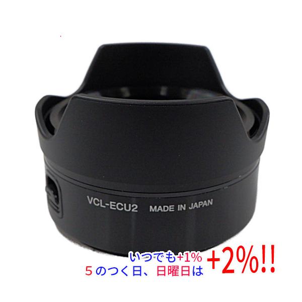 【商品名：】SONY ワイドコンバージョンレンズ VCL-ECU2 ブラック　／　【商品状態：】新品です。　／　【検索用キーワード：】≪コンバージョンレンズ・アダプタ 即納≫ VCL-ECU2 [ブラック]　／　【型番：】 VCL-ECU2...