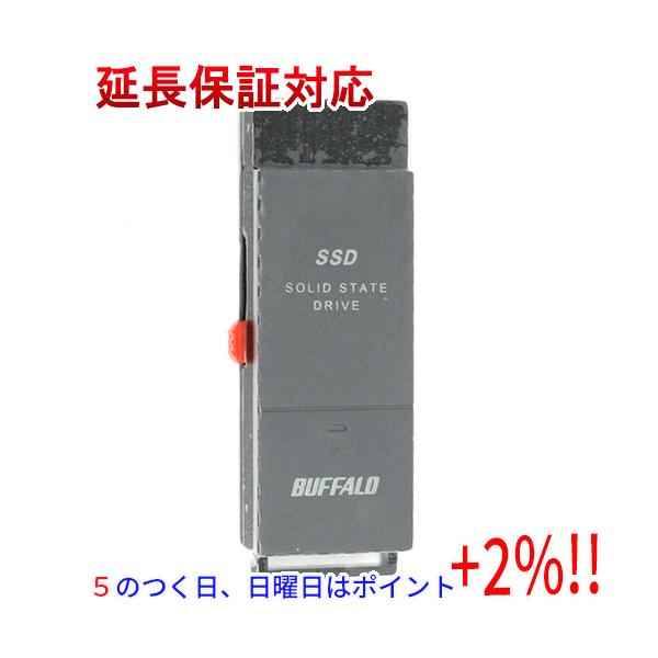 BUFFALO (バッファロー) USB 3.2(Gen 2)対応 外付けポータブルSSD 2TB(簡易パッケージ) (PS5/ PS4 動作確認済) SSD-SCT2.0U3BA/ N 返品種別B