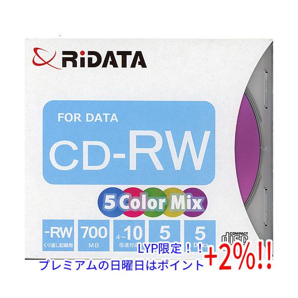 【商品名：】RiTEK データ用CD-RW CD-RW700.MIX5P A 5枚　／　【商品状態：】新品。　／　【検索用キーワード：】≪CD-Rメディア≫ CD-RW700.MIX5P A　／　【型番：】 CD-RW700.MIX5P A...