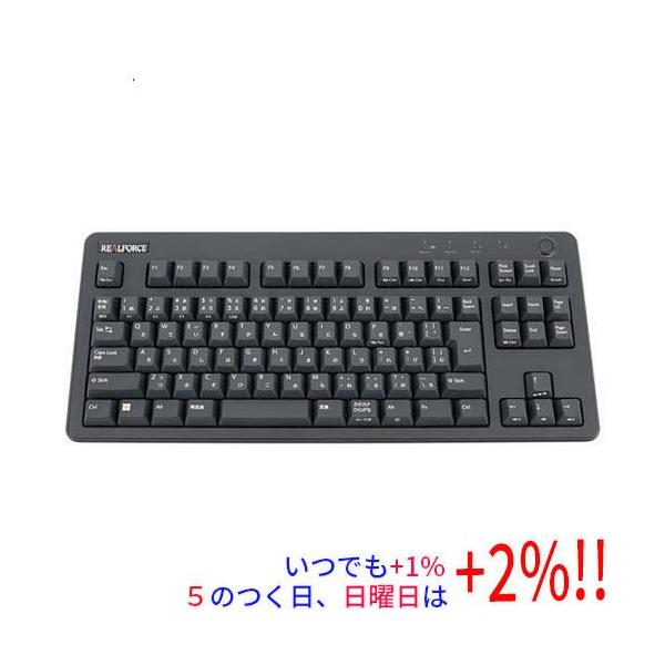 REALFORCE 東プレ キーボード R3 R3HC12 ブラック/ブラック