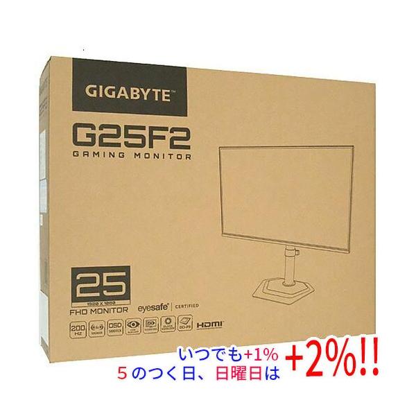 GIGA-BYTE（ギガバイト） GIGABYTE 24.5型 ゲーミングモニター G25F2