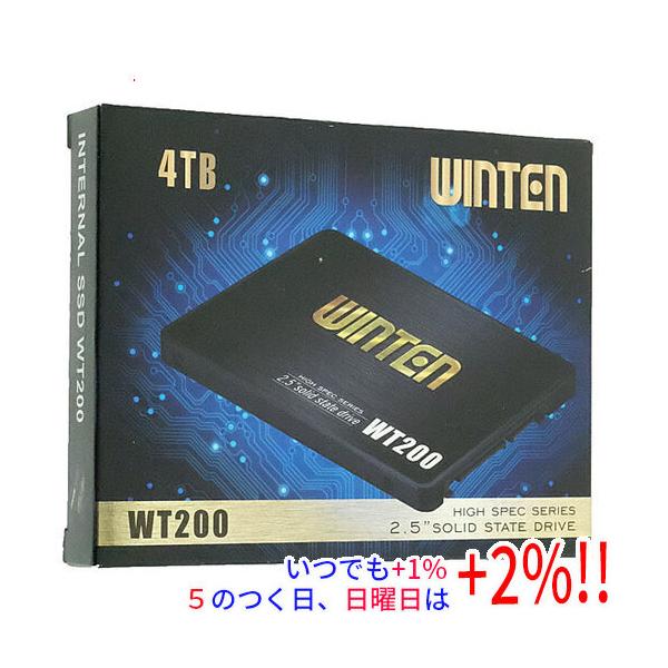 WINTEN 内蔵型SSD WT200-SSD-4TB : エクセラー - 通販 - Yahoo