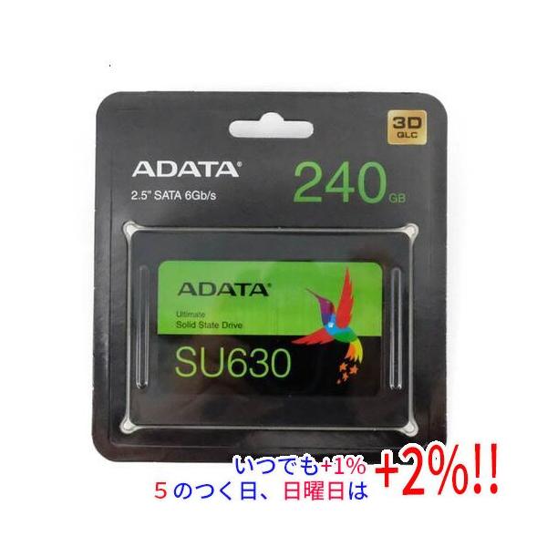 A-DATA製 SSD Ultimate SU630 ASU630SS-240GQ-R 240GB : エクセラー