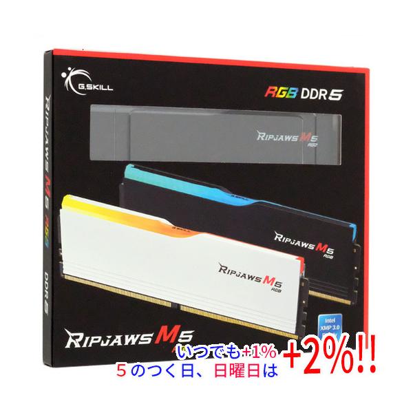 G.Skill　デスクトップ用 F5-6400J3648F16GX2-RM5RK　DDR5 PC5-51200 16GB 2枚組 G.SKILL デスクトップ用 F5-6400J3648F16GX2-RM5RK DDR5 PC5-51200