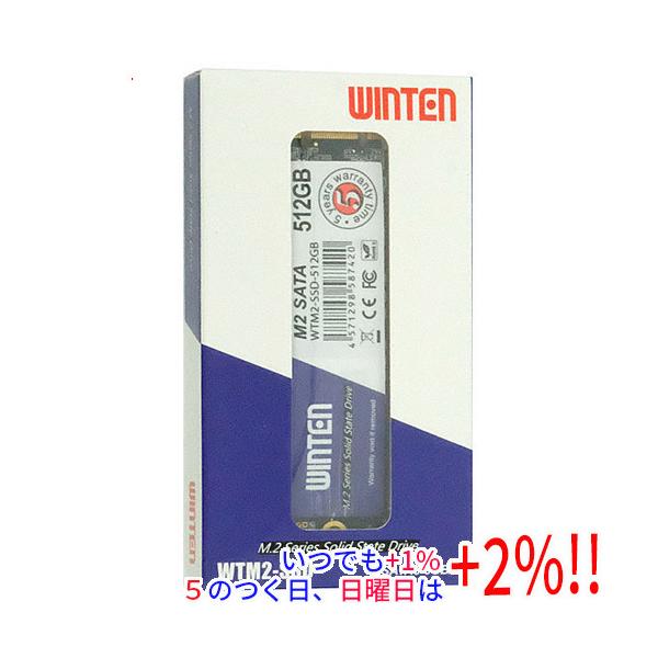 WINTEN 内蔵型SSD WTM2-SSD-512GB 512GB : エクセラー - 通販 - Yahoo