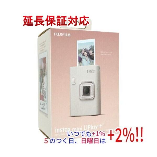 FUJIFILM ハイブリッドインスタントカメラ instax mini LiPlay+ チェキ SAND BEIGE【いつでも+1％！5のつく日と日曜日は+2%！】　爆買