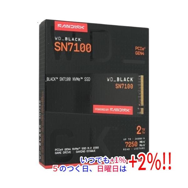 SanDisk（サンディスク） Sandisk WD_Black SN7100 NVMe SSD