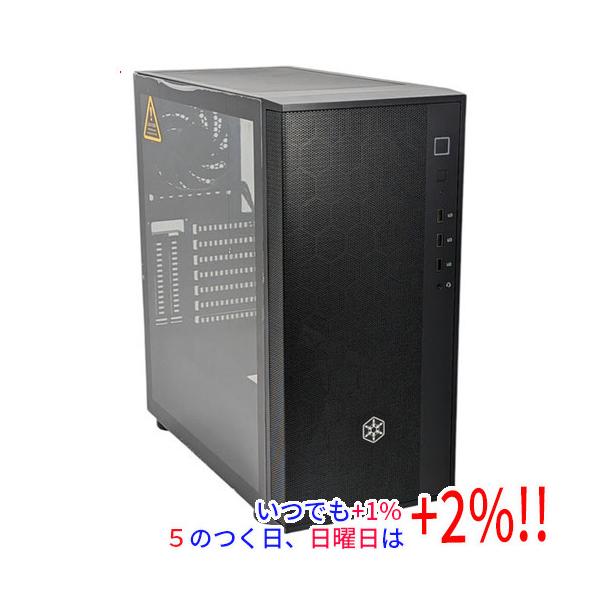 【新品(開封のみ)】 SILVERSTONE PCケース SST-FAR1B-G-V2 ブラック【いつでも+1％！5のつく日と日曜日は+2%！】　爆買