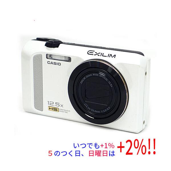 HIGH SPEED EXILIM 【中古】CASIO EX-ZR200WE ホワイト 1610万画素