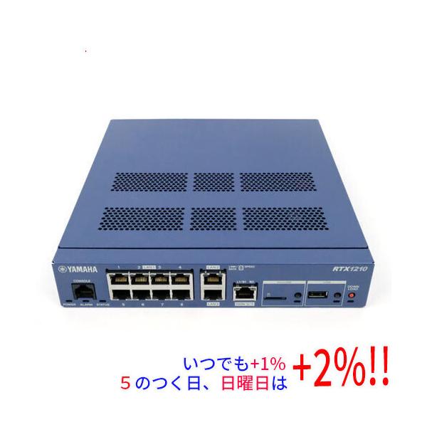YAMAHA（ヤマハ） 【中古】YAMAHA製 ギガアクセスVPNルーター RTX1210