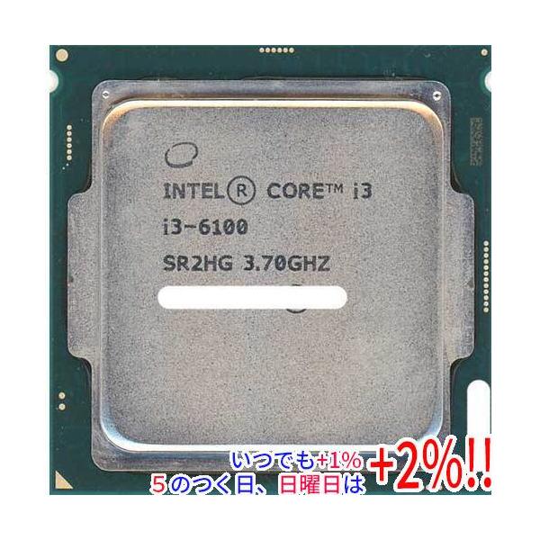 【商品名：】Core i3 6100 3.7GHz 4M LGA1151 51W SR2HG　／　【商品状態：】動作確認済みの中古品です。／ ／ ※中古品ですので、傷、汚れ等ある場合がございます。／ ご理解の上、ご検討お願いします。　／　【...
