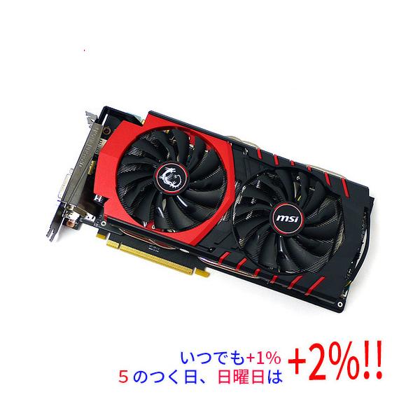 【商品名：】MSI製グラボ GTX 970 GAMING 4G PCIExp 4GB　／　【商品状態：】動作確認済みの中古品です。／ ／ ※中古品ですので、傷、汚れ等ある場合がございます。／ ご理解の上、ご検討お願いします。　／　【検索用キ...