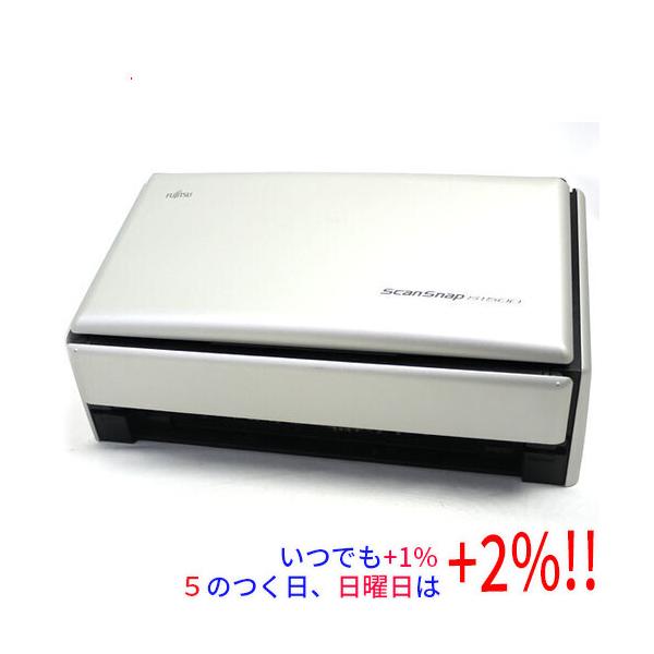 【商品名：】PFU ScanSnap S1500 FI-S1500-A ソフトなし 元箱あり　／　【商品状態：】動作確認済みの中古品です。／ ／ ※中古品ですので、傷、汚れ等ある場合がございます。／ ご理解の上、ご検討お願いします。　／　【...