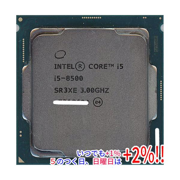 インテル（intel） 【中古】Core i5 8500 3.0GHz 9M LGA1151 65W SR3XE