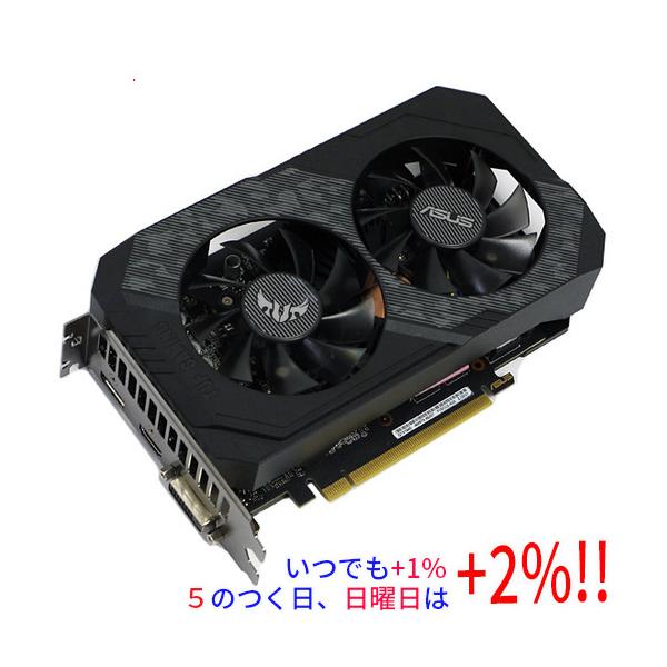 【商品名：】ASUS製グラボ TUF-GTX1660-O6G-GAMING PCIExp 6GB　／　【商品状態：】動作確認済の中古品です。／ ／ ※中古品ですので、傷、汚れ等ある場合がございます。ご理解の上、ご検討お願いします。　／　【検...