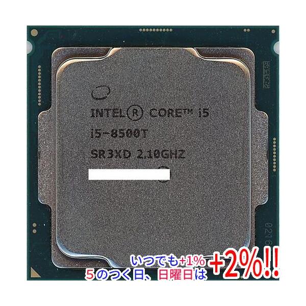 【商品名：】Core i5 8500T 2.1GHz 9M LGA1151 35W SR3XD　／　【商品状態：】動作確認済みの中古品です。／ ／ ※中古品ですので、傷、汚れ等ある場合がございます。／ ご理解の上、ご検討お願いします。　／　...