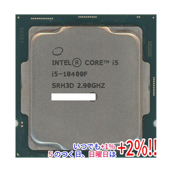 【商品名：】Core i5 10400F 2.9GHz 12M LGA1200 65W SRH3D　／　【商品状態：】動作確認済みの中古品です。／ ／ ※中古品ですので、傷、汚れ等ある場合がございます。／ ご理解の上、ご検討お願いします。　...