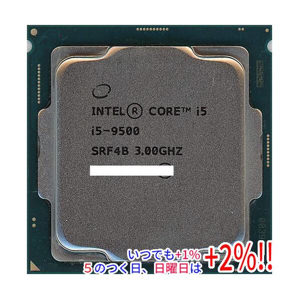 CPU Intel Core i5 9500 SRF4B 3GHZ 11個セット インテル（intel） 【中古】Core i5 9500 3.0GHz 9M LGA1151 65W SRF4B