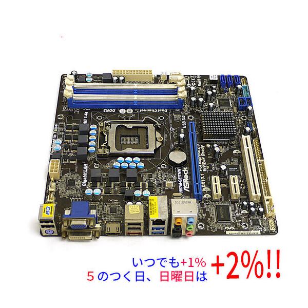 【商品名：】ASRock製 MicroATXマザーボード H67M-GE/THW LGA1155　／　【商品状態：】動作確認済みの中古品です。／ ／ ※PCIEスロットのツメがありません。／ ／ ※中古品ですので、傷、汚れ等ある場合がござい...