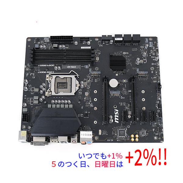 ★動作品★MSI Z390-S01マザーボード ATX MSI 【いつでも+1％！5のつく日と日曜日は+2%！】【爆買】【中古