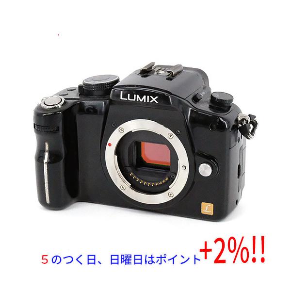 【５のつく日！ゾロ目の日！日曜日はポイント+3％！】【中古】Panasonic LUMIX DMC-G1-K ボディ 本体いたみ